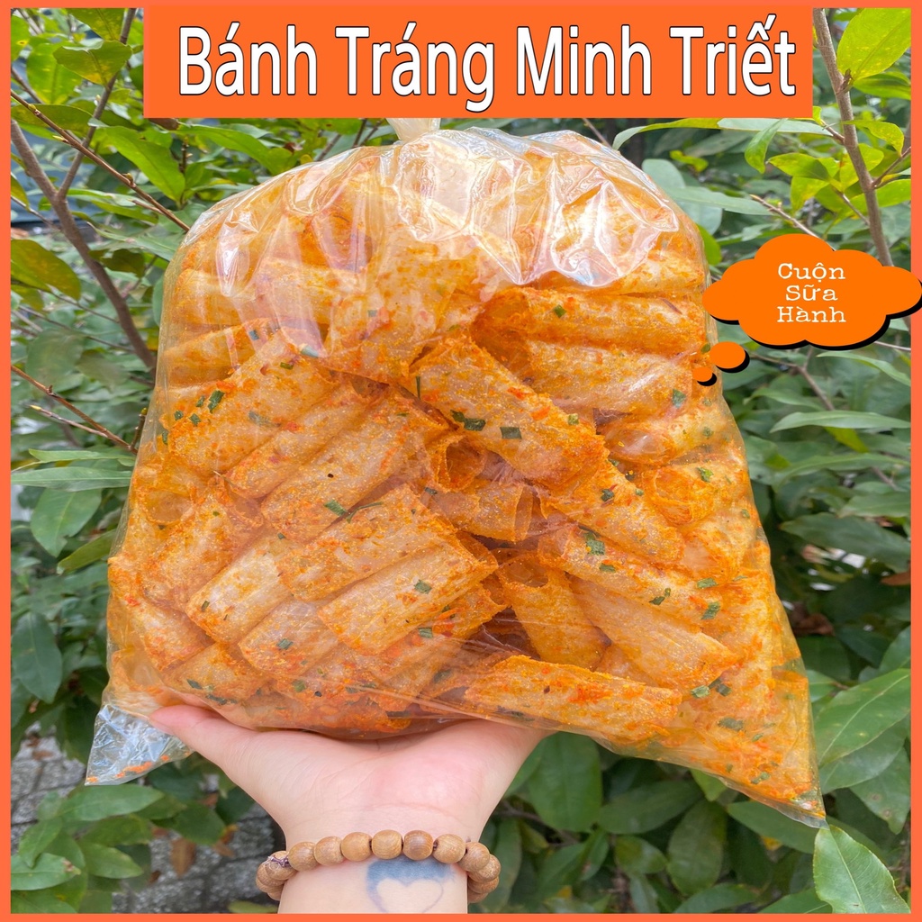 [500gr] Bánh Tráng Cuộn Sữa Hành - Bánh Tráng Tây Ninh