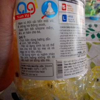 Núm vú cổ hẹp AGI (gói 1 cái)