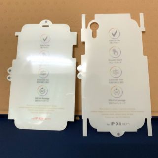 Miếng dán PPF bảo vệ mặt lưng sau + mặt trước iPhone XR