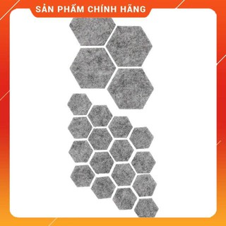 Bộ 20 miếng dán chân bàn ghế FIXA màu xám CHÍNH HÃNG IKEA THỤY ĐIỂN
