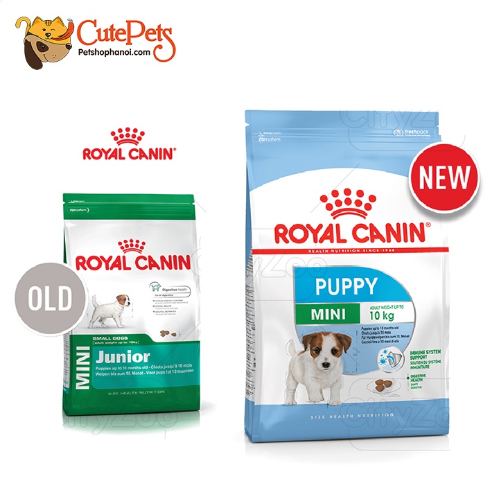 Thức ăn cho chó con Royal Canin Mini Puppy một cân - Cutepets