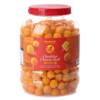 Snack viên no brand vị phô mai cheddar hũ 380g