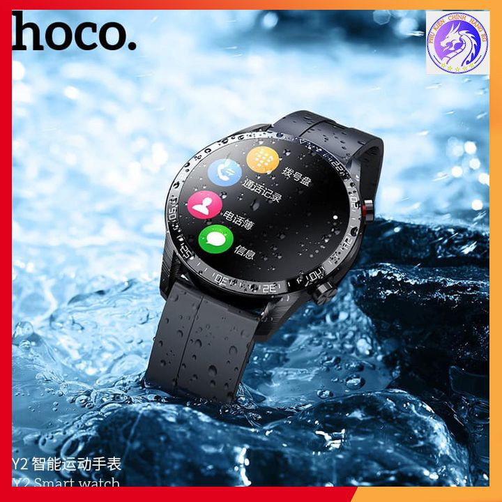 Đồng Hồ Thông Minh Cảm Ứng Đa Chức Năng Hoco Y2 - Hàng Chính Hãng - Bảo Hành 12 Tháng