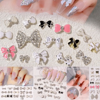 Charm nơ trang trí móng bán lẻ 1 cái-charm nơ mới