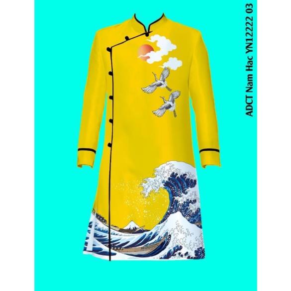 🥰Áo dài cách tân nam.đẹp cao cấp chất vải lụa cao cấp giá rẻ hàng thiết kế bán sỉ