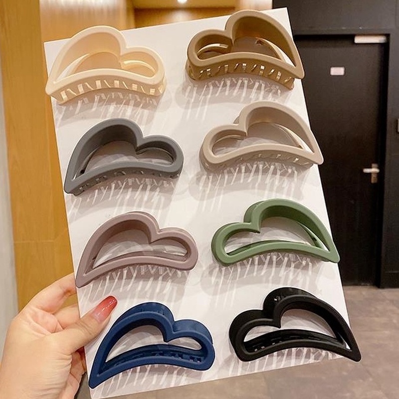 Kẹp tóc hình trái tim thời trang Hàn Quốc thanh lịch cho nữ