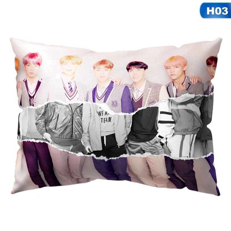 Gối Sofa In Hình Nhóm Nhạc Bts Love Yourself