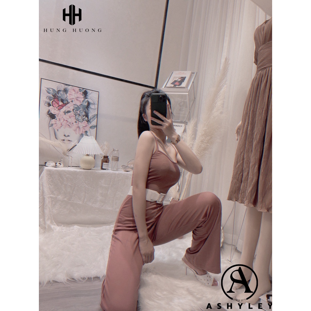 JUPMSUIT COTTON BOZIP HAI DÂY ỐNG CULOTTES SIÊU XINH