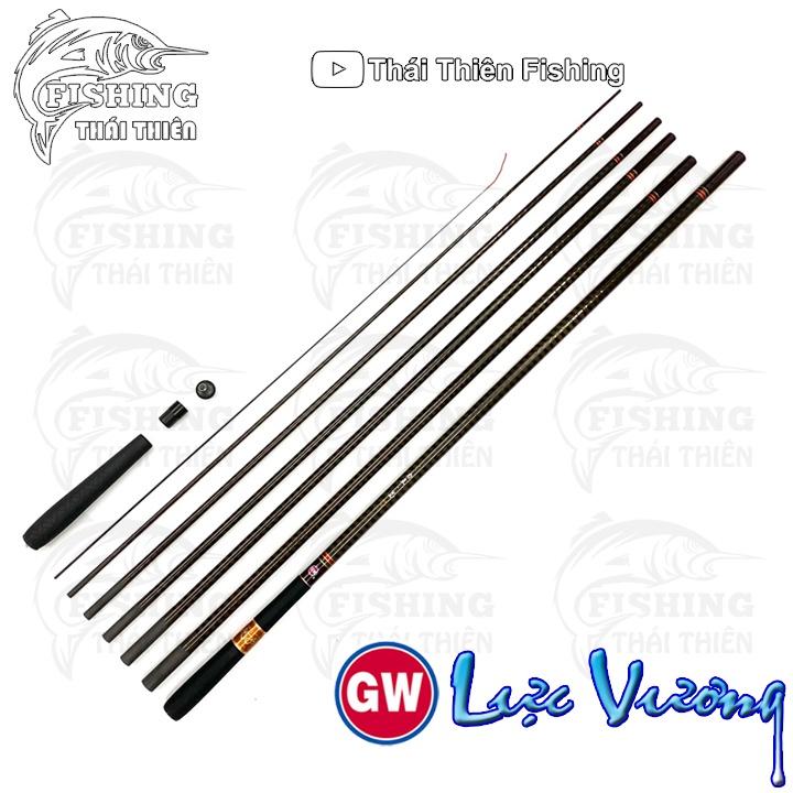 Cần Câu Tay GW Lực Vương Chất Liệu Carbon Chuyên Dùng Câu Cá Chép, Rô Phi, Trắm, Câu Sông, Hồ Dịch Vụ, Hàng Chính Hãng