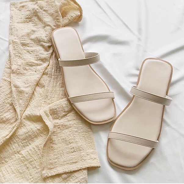 Dép nữ 2 quai phong cách Hàn Quốc LND11