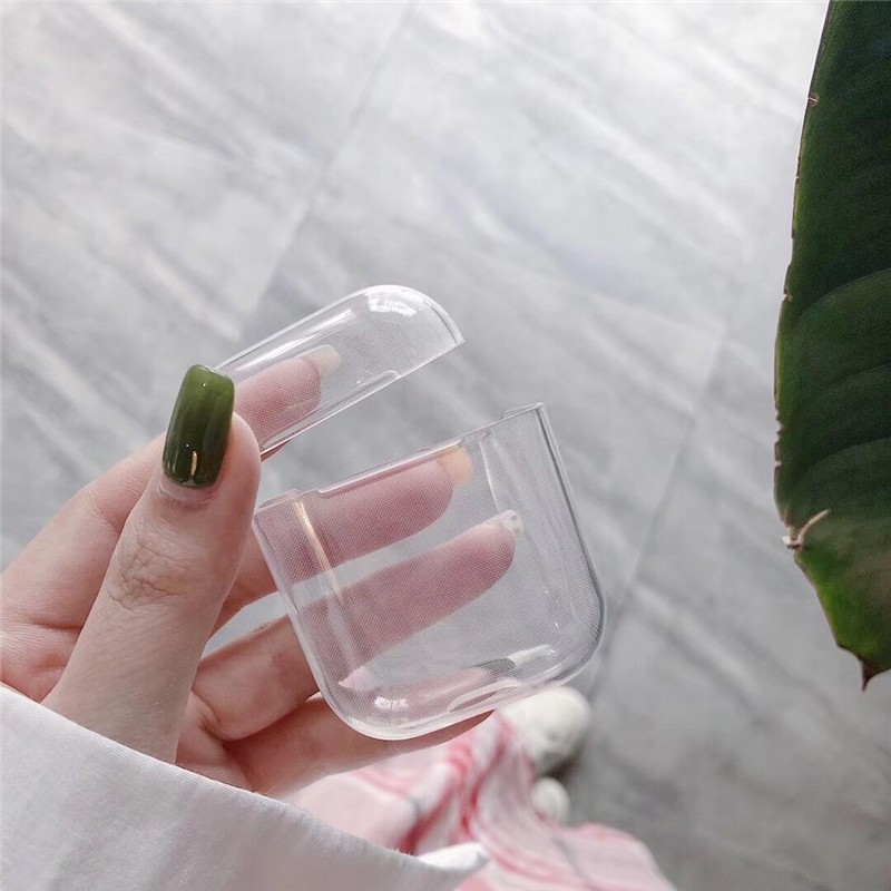 Ốp AirPod 1/AirPod 2/ Airpod Pro Nhựa Cứng Trong Suốt - Case Airpod  Giá Rẻ Molangshop