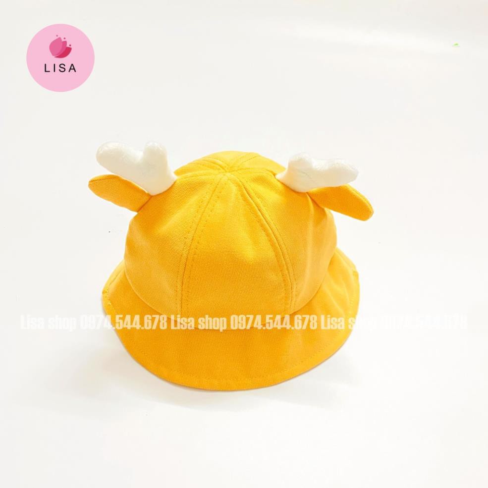 [K ĐẸP HOÀN TIỀN] Mũ Vành Bé Gái, Nón Tai Bèo Bé Gái Có Tai Đáng Yêu, Vải Mềm Thoáng Mát Lisa, M61