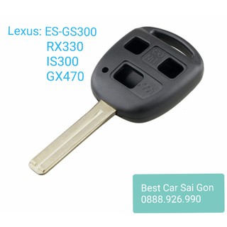 Vỏ chìa khóa lexus es-gs300 rx330 is300 gx470