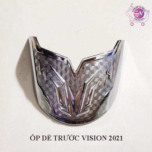 ỐP DÈ TRƯỚC XI MẠ CROM VISION 2021