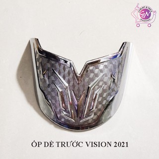 Ốp dè trước xi mạ crom vision 2021