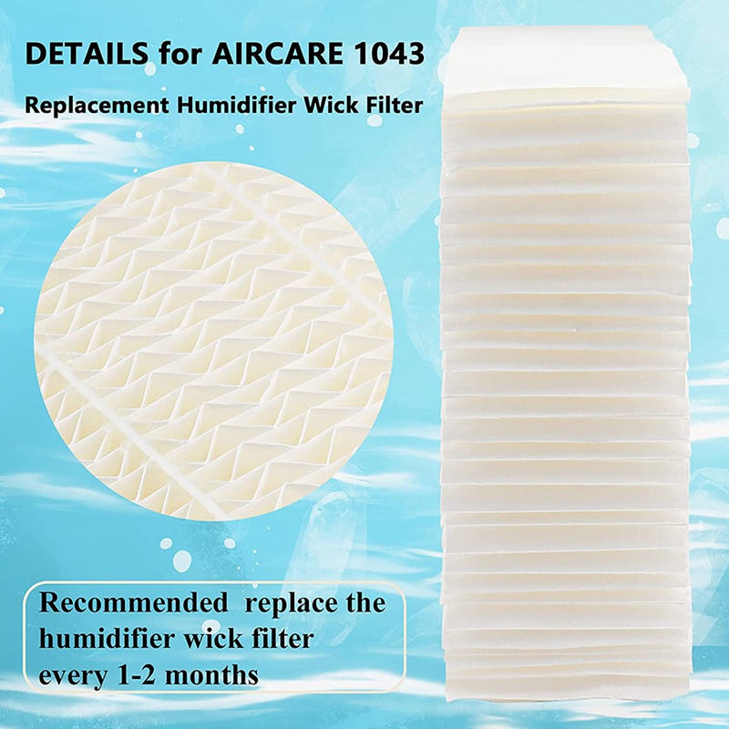 1 Bộ Lọc Độ Ẩm 1043 Thay Thế Cho Máy Chăm Sóc Không Khí Bemis Essick 821000 826900 Bộ Lọc Ẩm