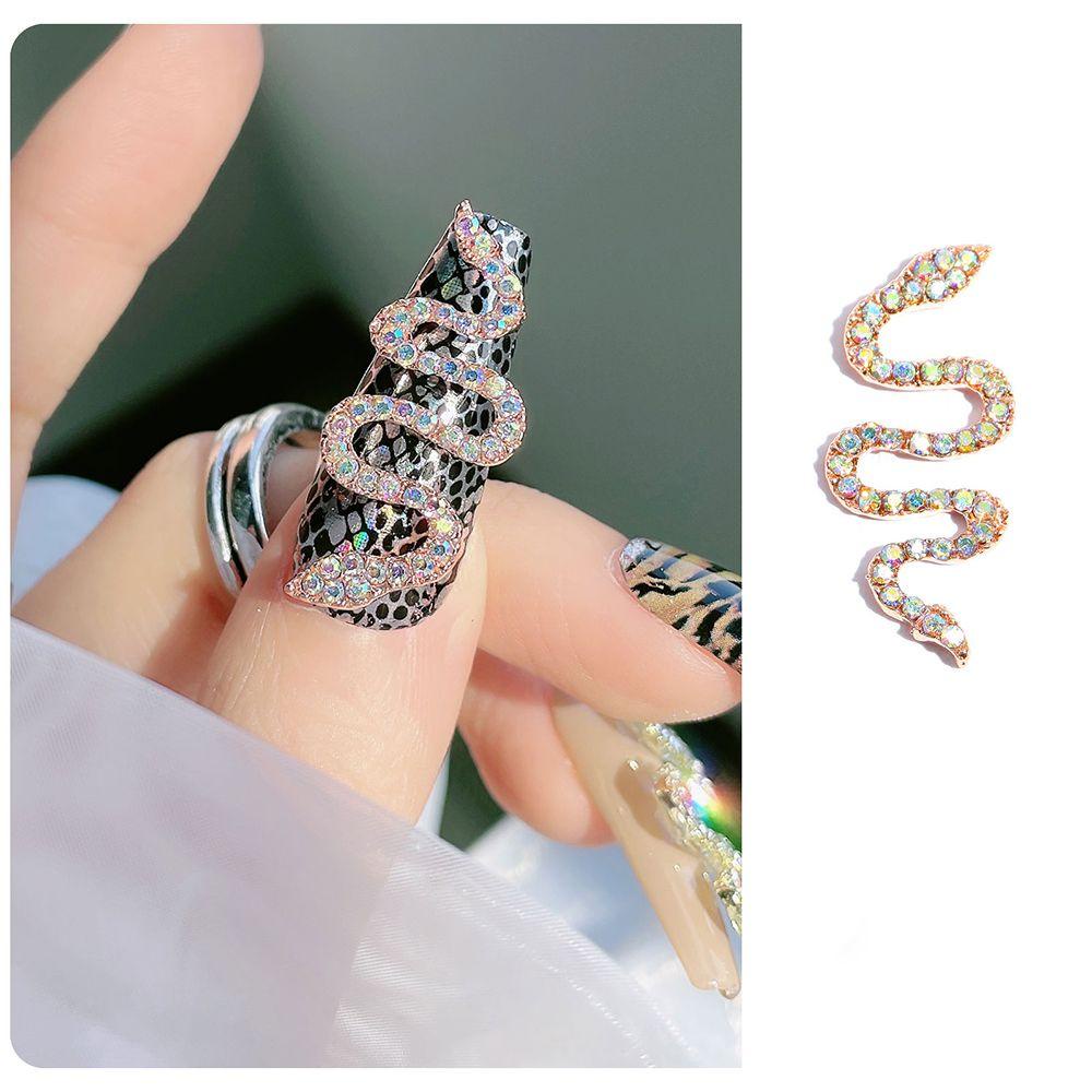 1 Phụ Kiện Trang Trí Móng Tay Nghệ Thuật 3D Nhiều Màu Thời Trang Chất Lượng Cao