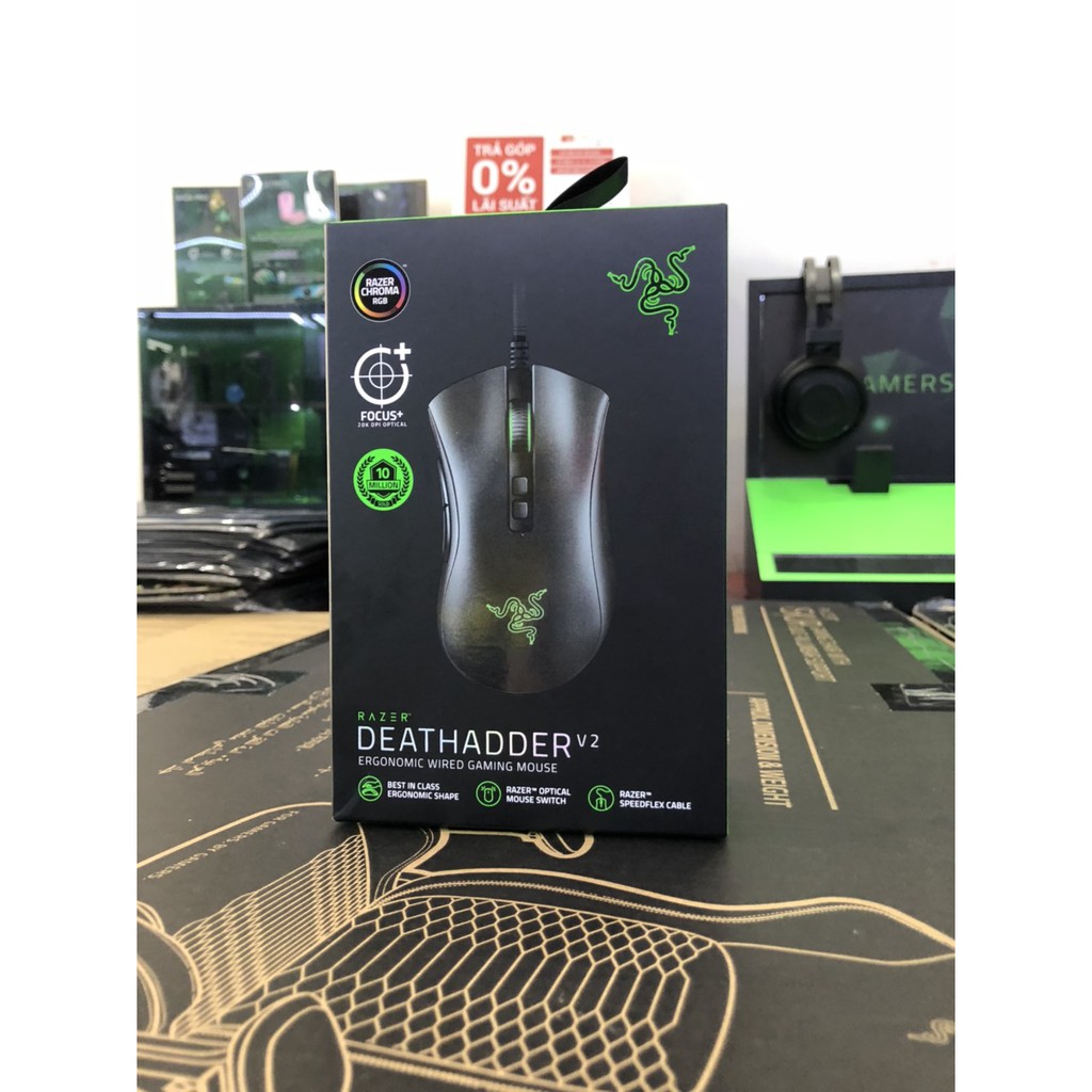 Chuột Razer DeathAdder V2 Pro Wireless -  RZ01-03350100-R3A1 - Hàng Chính Hãng