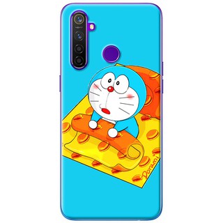 Ốp lưng Realme 5/5s/5i, 5 Pro in hình Doraemon thức giấc