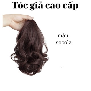 Tóc Giả Ngoặm Xoăn 25cm – Kẹp Tóc Giả Xoăn Nhẹ Tự Nhiên – Dễ Dùng, Đẹp Nhanh, Tiện Lợi Mỗi Ngày, M036
