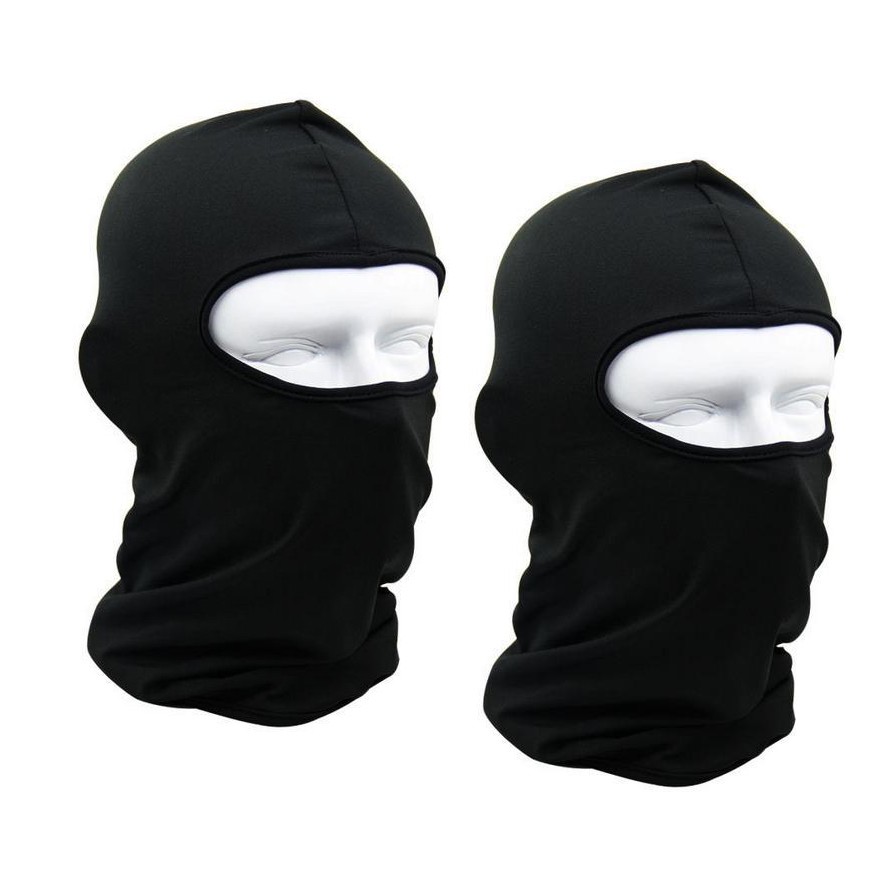 BỘ 2 KHĂN TRÙM ĐẦU NINJA FULLFACE (MÀU ĐEN)