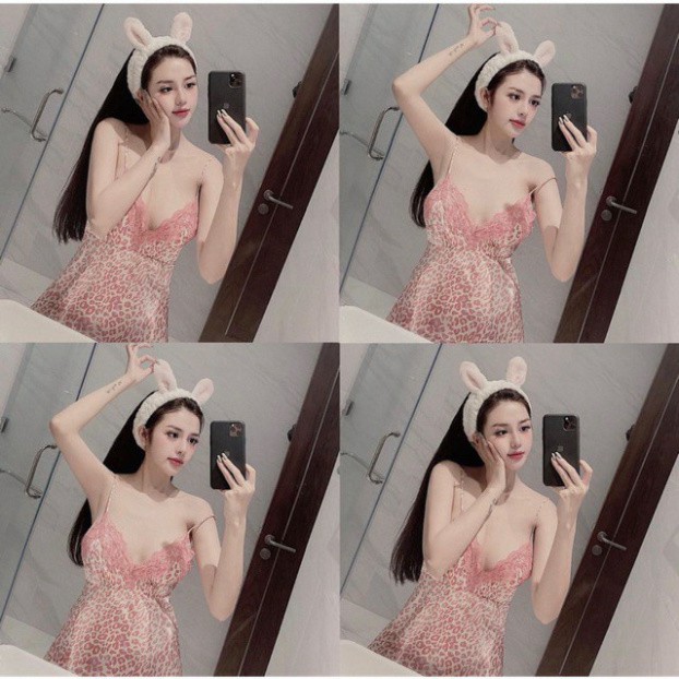 Đầm Ngủ Sexy Nữ| Váy Ngủ Gợi CảmFreeship-Chất Đẹp có mút ngực lụa satin sexy cao cấp(M23)