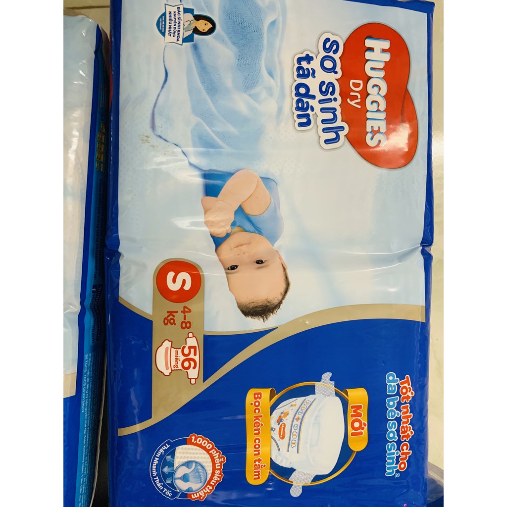 Tã dán Huggies size XL38 S56 L42 M48