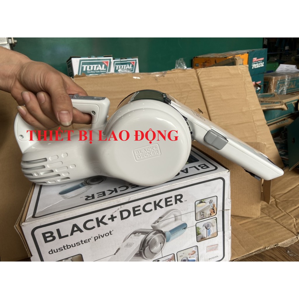 Máy hút bụi cầm tay dùng pin 10.8V Black &amp; Decker PV1020L