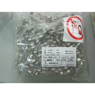 Cầu chì 5A 6x30mm (túi 10 chiếc)