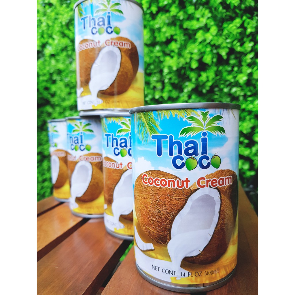 Nước cốt dừa 400 ml (Thái Lan - Thai CoCo) - Nước cốt dừa đậm đặc