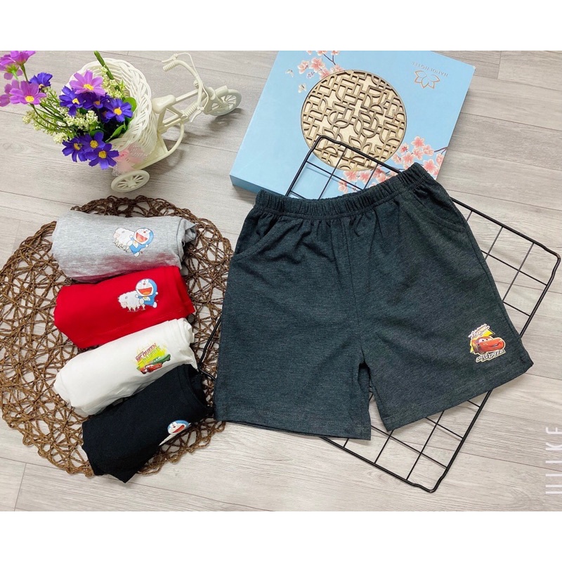 Quần đùi bé trai cotton size đại 22-35kg hàng đẹp loại 1