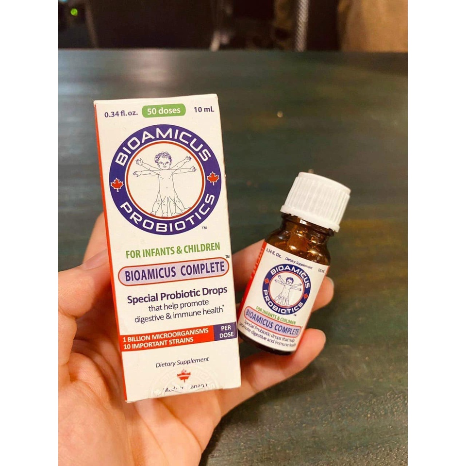 Men vi sinh 10 chủng BioAmicus Complete lọ 10ml