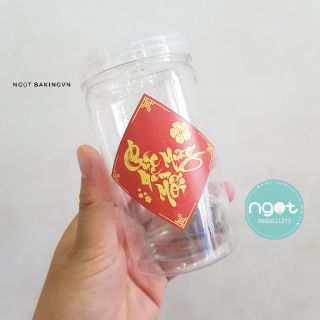 Tem tết Chúc mừng năm mới vuông