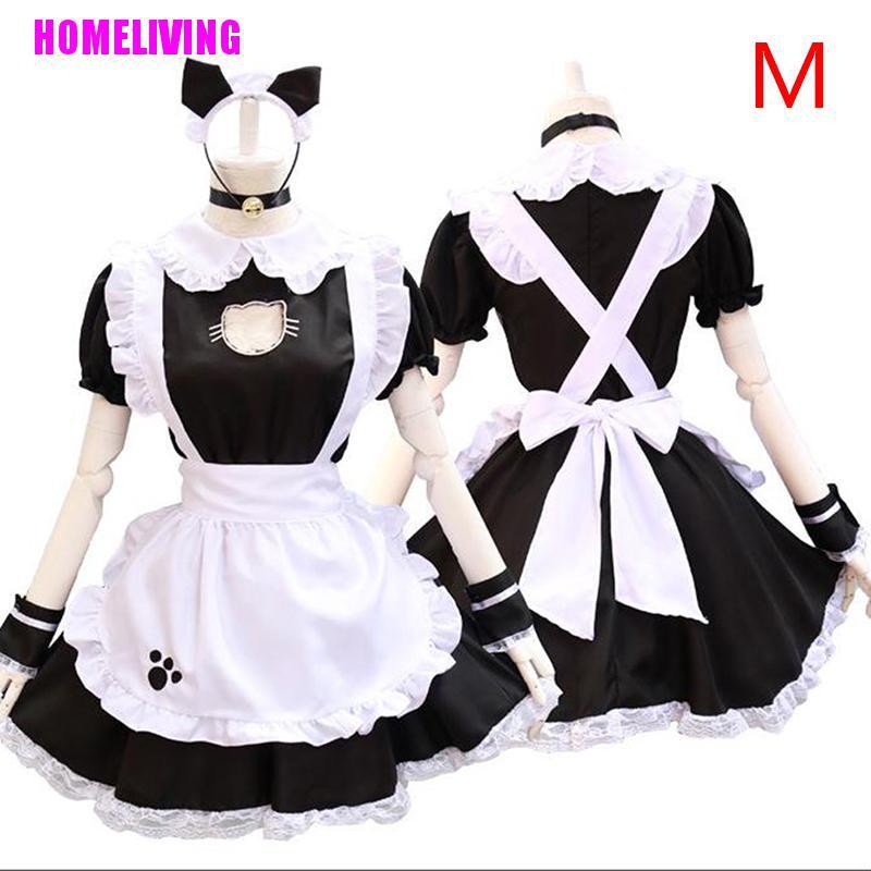 Đầm Hóa Trang Cô Hầu Gái Phong Cách Lolita Gợi Cảm Quyến Rũ