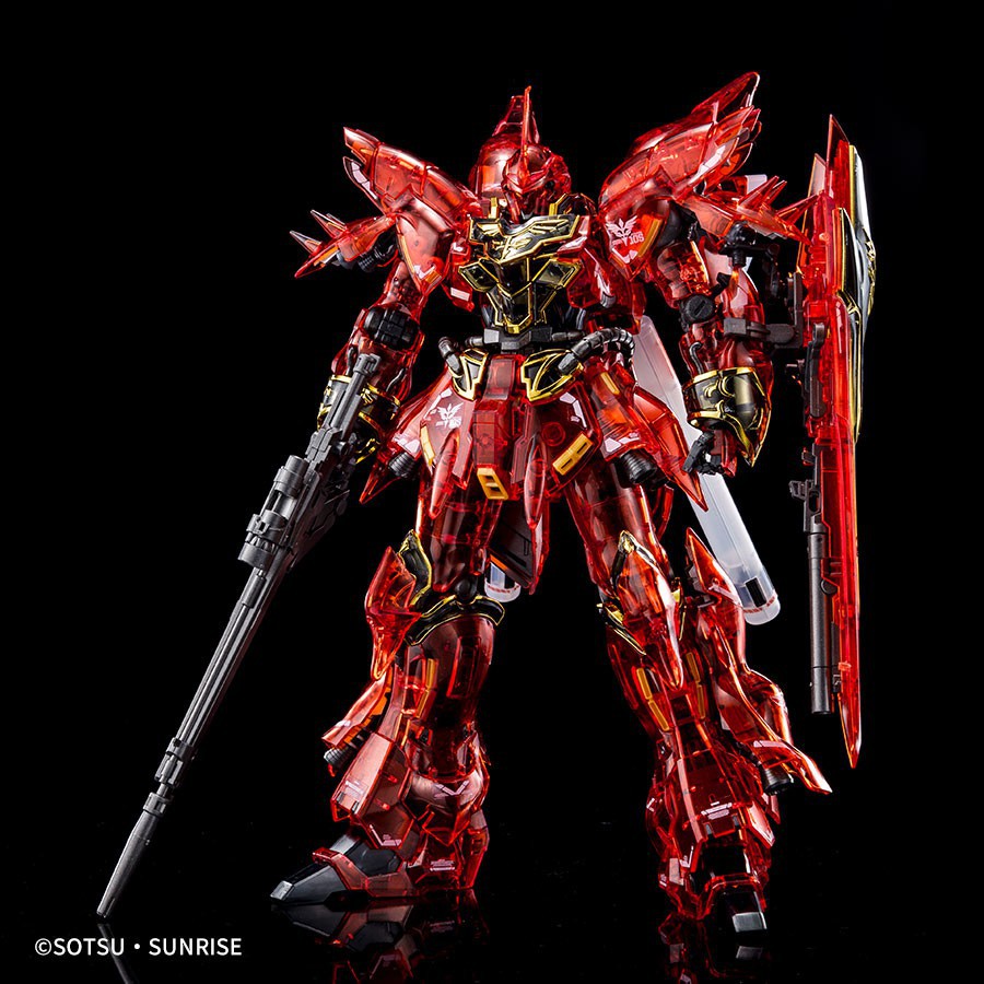 Mô Hình Gundam RG Sinanju Clear Color P-Bandai 1/144 Đồ Chơi Lắp Ráp Anime Nhật