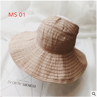 Mũ nửa đầu nữ - mũ gập gọn