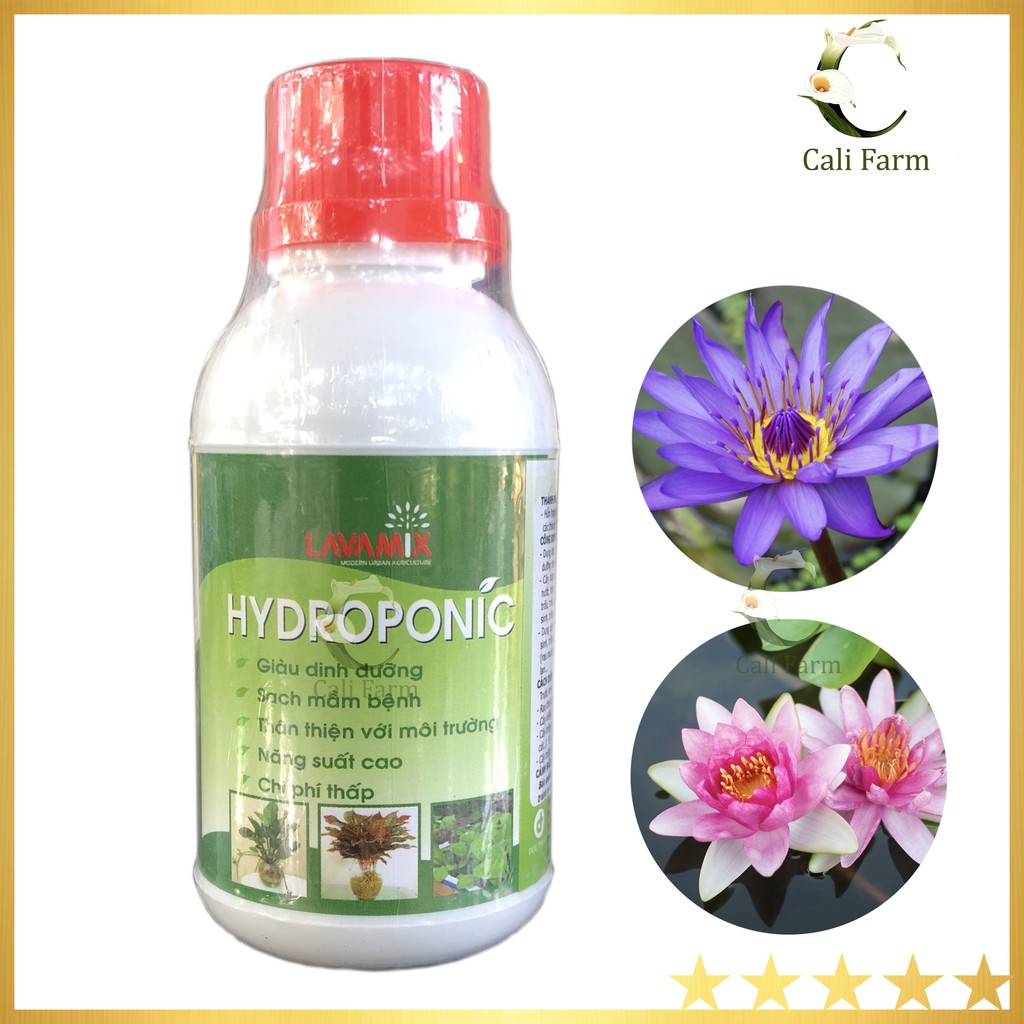 Dung Dịch Thủy Canh Trồng Sen Mini HYDROPONIC - 100ml