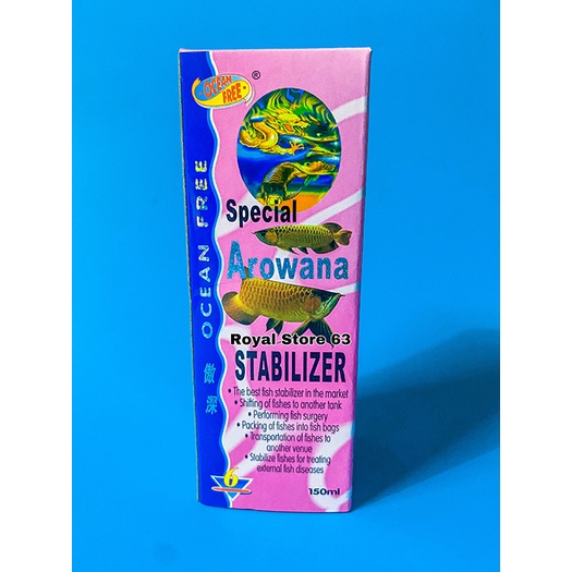 Chai số 6 cá rồng Special Arowana Stabilizer gây mê cho cá rồng
