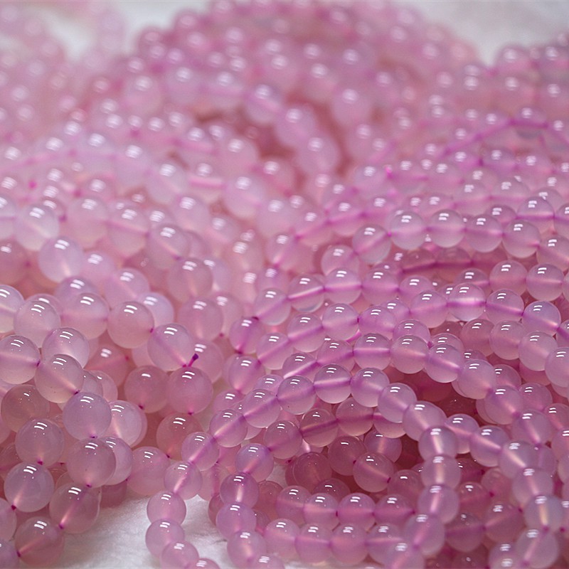 Vòng Đeo Tay Bằng Đá Thiên Nhiên Trong Suốt 6-16MM ⚡️Vòng Đeo Tay Mỏng Dành Cho Nữ]