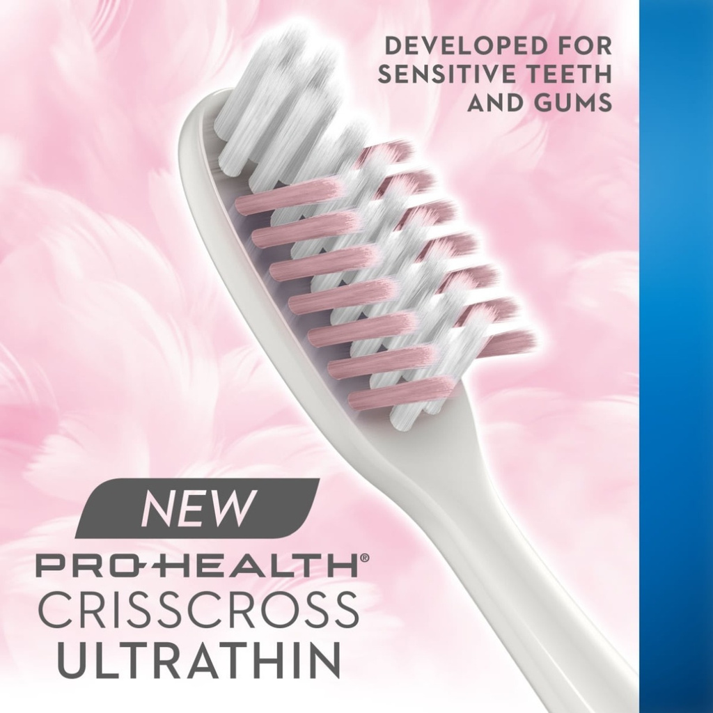Bàn Chải Đánh Răng Oral B Criss Cross Ultrathin Vỉ 3 Cây (2 Tặng 1)