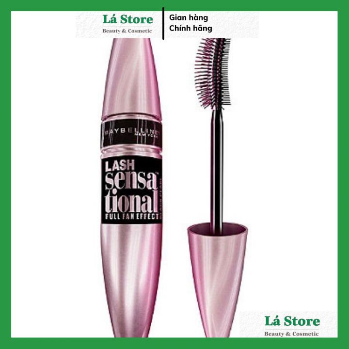 HÀNG CHÍNH HÃNG - Mascara dài mi và tơi mi tự nhiên Maybelline New York