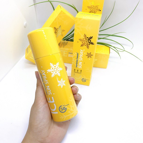 KEM CHỐNG NẮNG DẠNG XỊT ICE SUN SPRAY MERSENNE BEAUTE 100ML