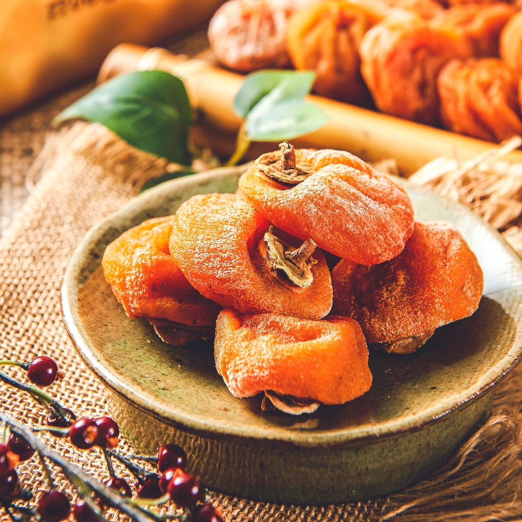 Hồng sấy treo Nhật Bản L'angfarm, 250g, bịch, dòng phổ thông, mẫu hút chân không