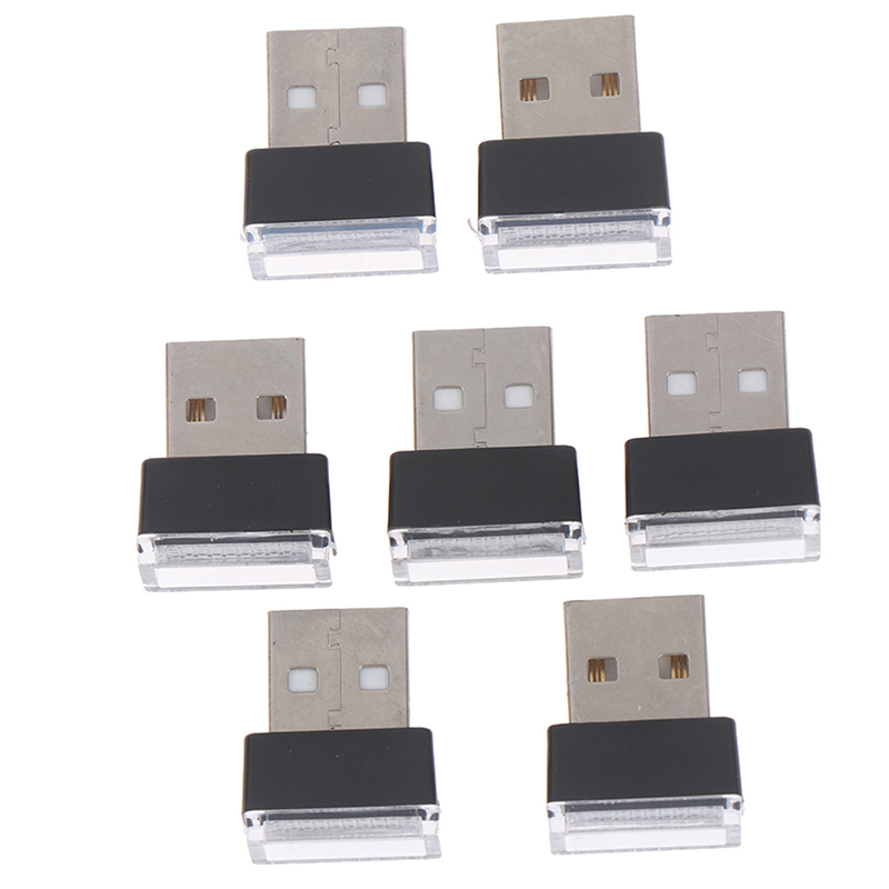 1 Đèn LED USB Mini Nhiều Màu Cho Xe Hơi