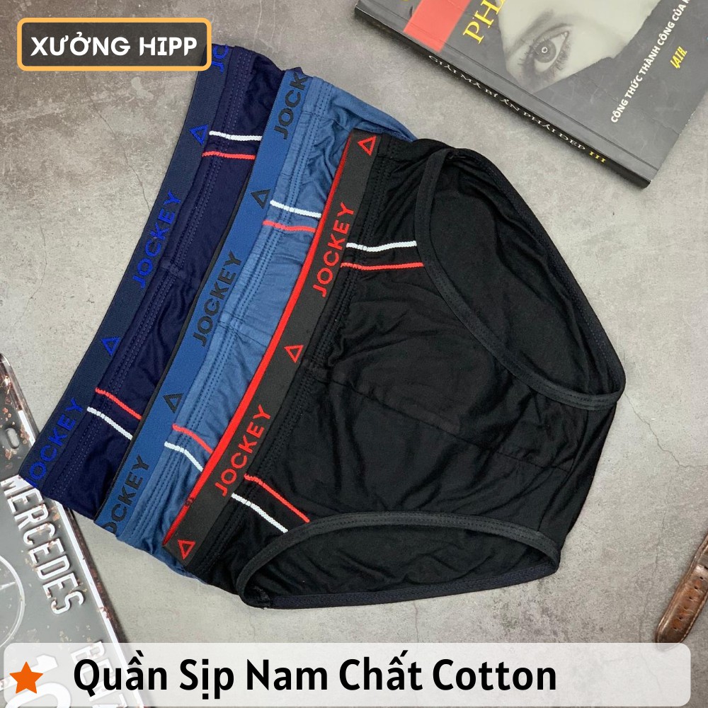 Quần sịp chéo nam chất cotton co giãn 4 chiều, mặc mát nhẹ như không 2SCCT