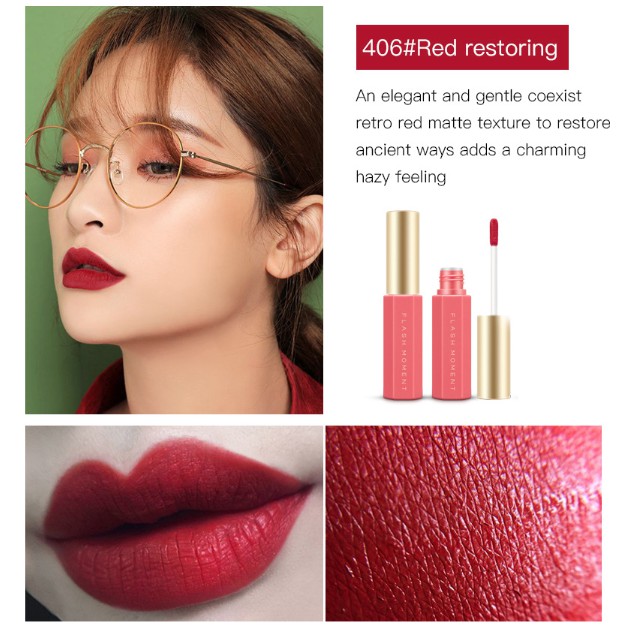 Son KEM lì Velvet Labial Glair Của Flash Moment Hàng Nội Địa Trung | BigBuy360 - bigbuy360.vn