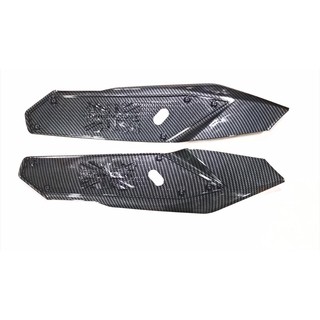 Ốp hông sườn xe Airblade 2020 màu Cacbn