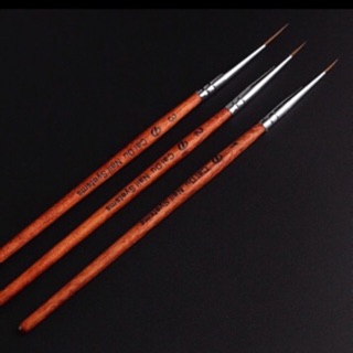 Cọ vẽ nét hiệu cán gỗ hiệu Ezflow(giá lẻ 1 cây)