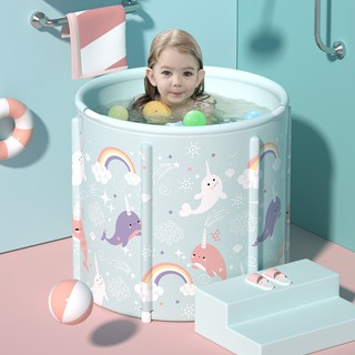 Bể bơi/ bồn tắm camva 7 lớp chắc chắn cho bé. .