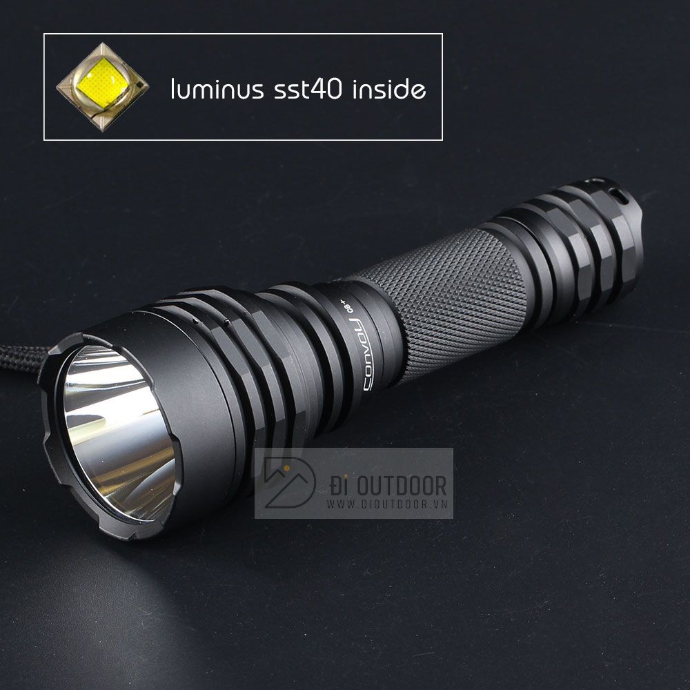 Đèn Pin Convoy C8 – LED Luminus SST40 -2000Lumens